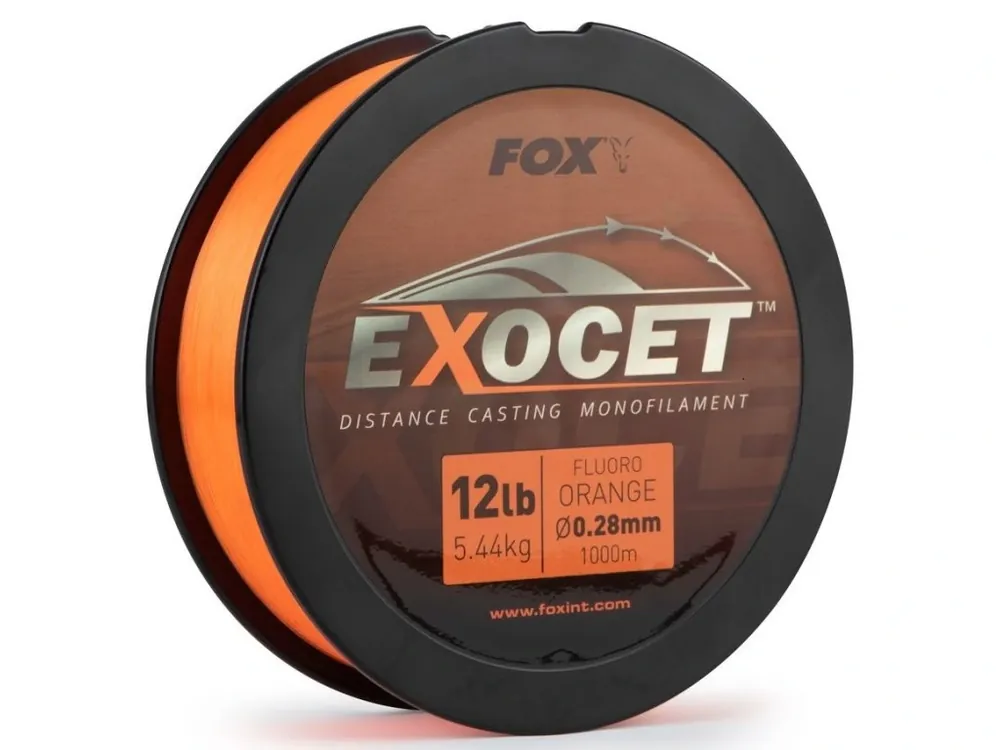 Expresní Doručení Fox Vlasec Exocet Fluoro Orange Mono 1000 m