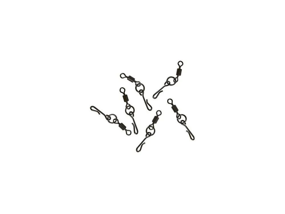 Fox Obratlík S Karabinkou Edges Kwik Change O Ring Swivels 10 ks - Size 7 Výhodná Nabídka