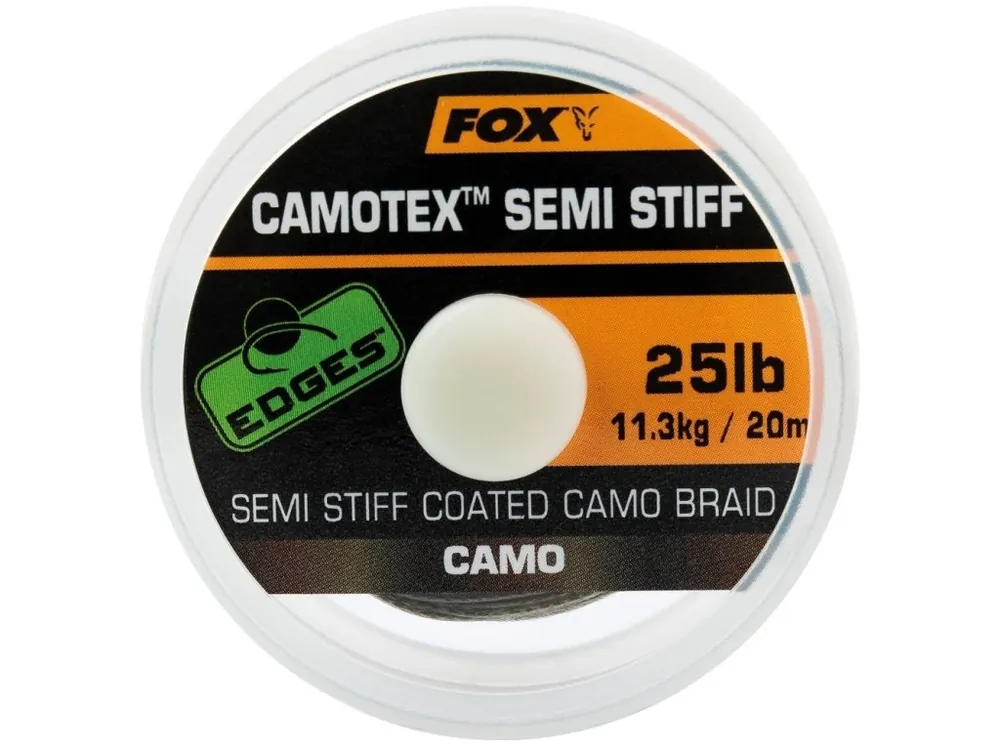 Oblíbený Fox Návazcová Šňůrka Edges Camotex Semi Stiff 20 m