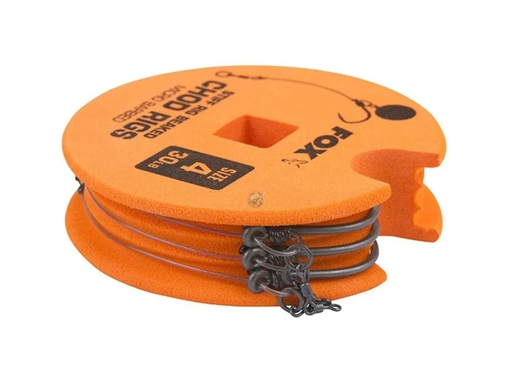 Fox Hotový Návazec Edges Stiff Chod Rig Standard 3 ks Velikost 4 / Nosnost 30 lb Nakupujte Hned