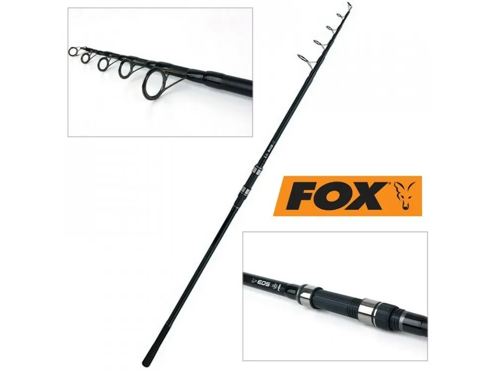 Fox Teleskopický Kaprový Prut Eos 10 ft 3 lb Omezená Nabídka