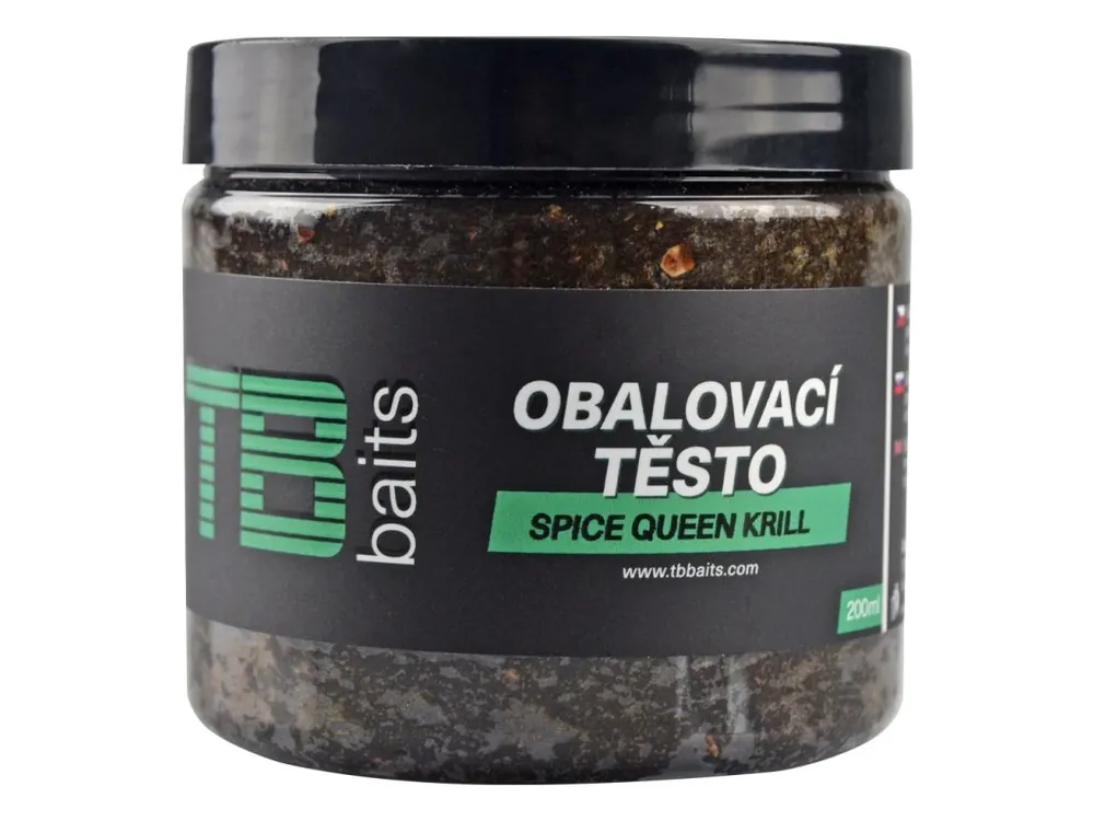 TB Baits Obalovací Pasta Spice Queen Krill 200 ml Výhodná Nabídka