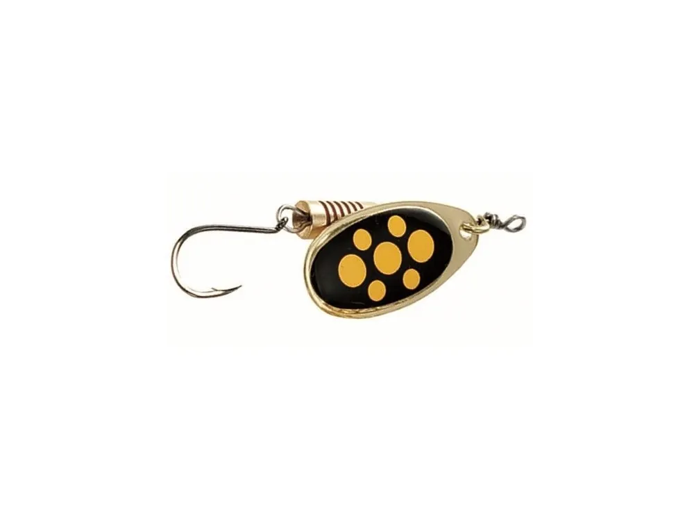 Omezená Nabídka Dam Třpytka Effzett Spinner With Single Hooks Sinking Blacky