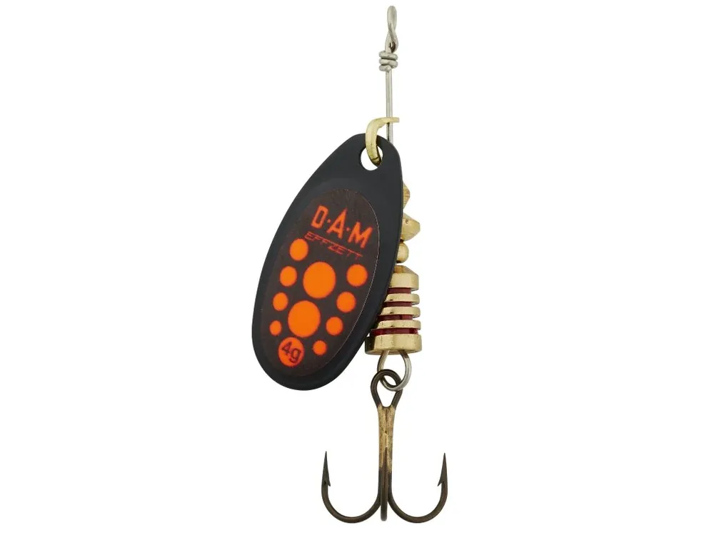 Dam Třpytka Effzett Standard Spinner Black Red Top Prodej