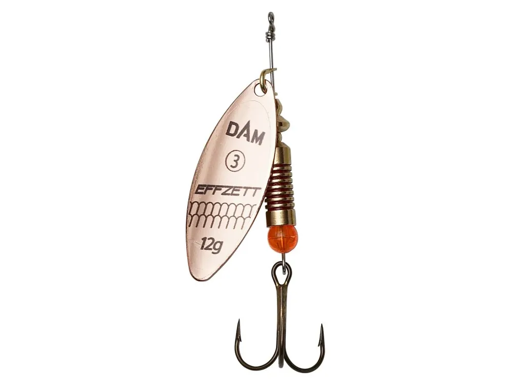 Dam Třpytka Effzett Predator Spinner Copper Oblíbený