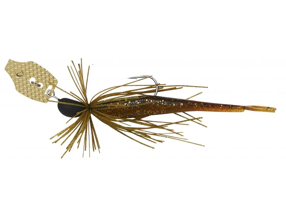 Savage Gear Gumová Nástraha Crazy Swim Jig Sinking Motor Oil 12,5 cm 14,5 g Finální Výprodej