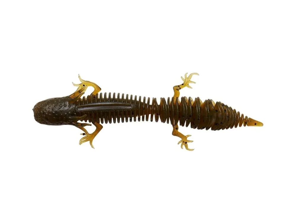 Savage Gear Gumová Nástraha Mlok Ned Salamender Floating Green Pumpkin 5 ks 7,5 cm 3 g Ověřený