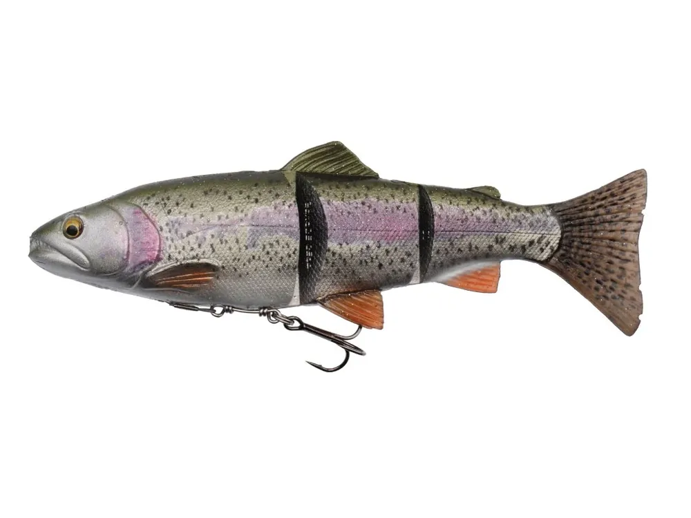 Savage Gear Gumová Nástraha Pstruh 4D Line Thru Trout SS Rainbow 20 cm 93 g Akční Nabídka