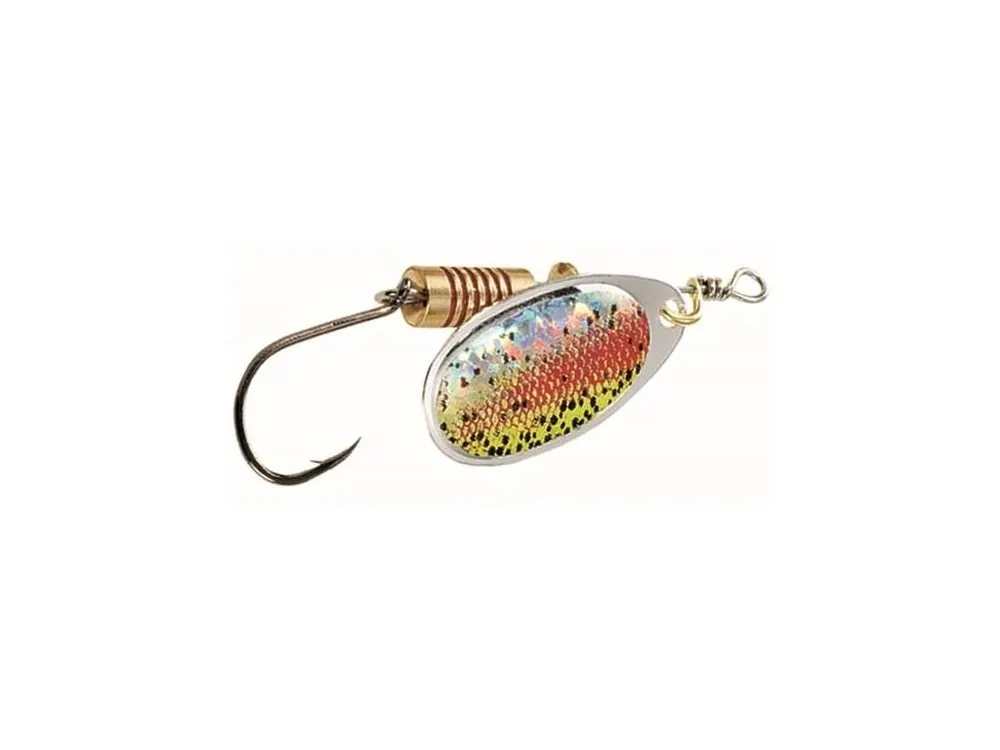 Autentický Dam Třpytka Effzett Spinner With Single Hooks Sinking Rainbow Trout