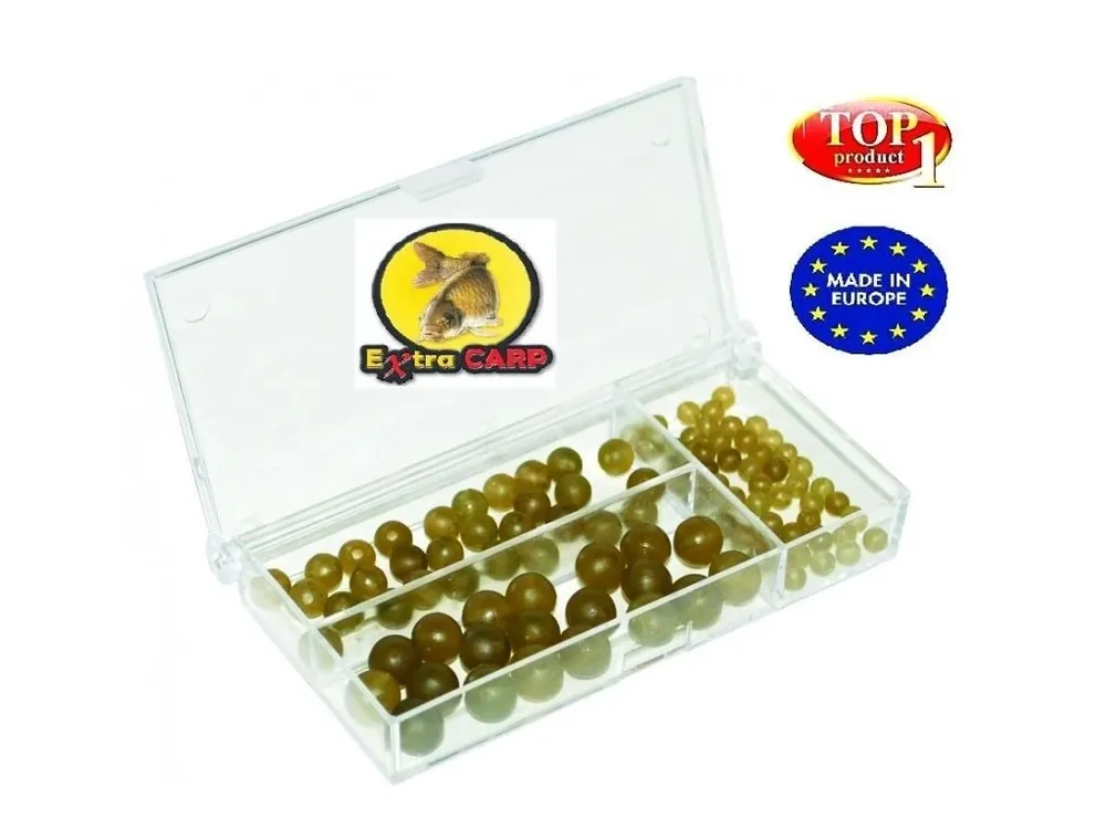 Akční Cena Extra Carp Gumové Korálky Rubber Beads Set 100ks