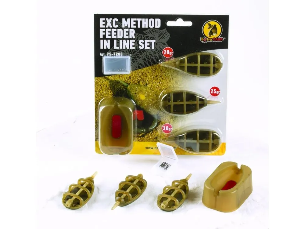 Expresní Doručení Extra Carp Krmítko Method Feeder Set 20g,30g,40g + Formička