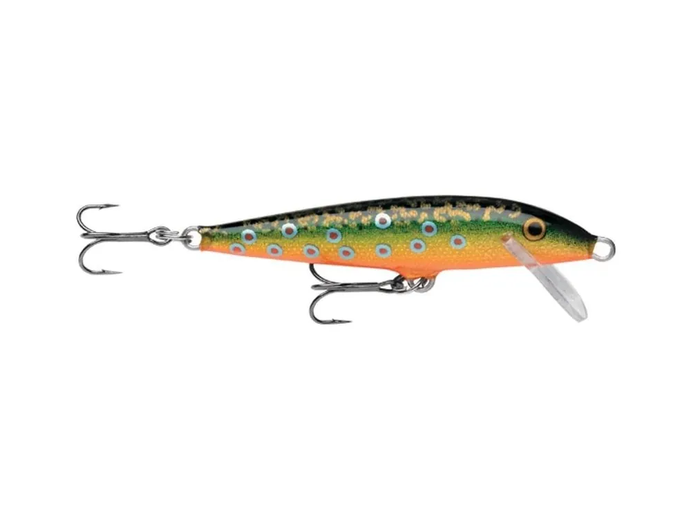 Značkový Rapala Wobler Original Floater F07 BTR - 7 cm 4 g