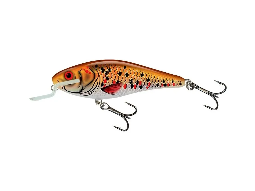 Salmo Wobler Executor Shallow Runner Holographic Golden Back 12 cm 33 g Pouze Dnes