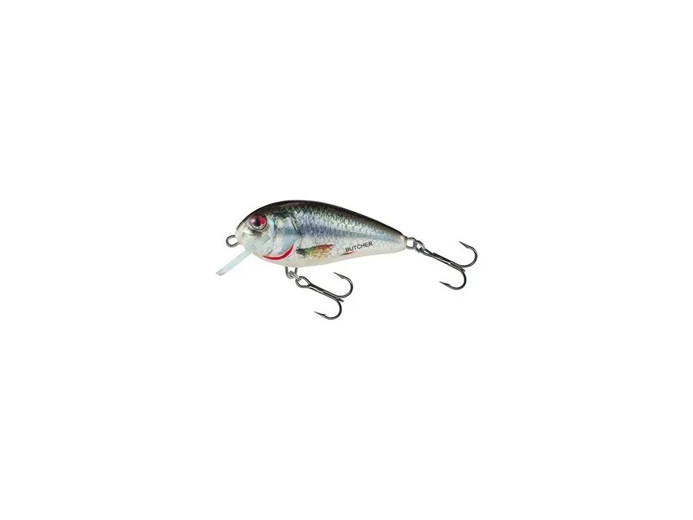 Akční Nabídka Salmo Wobler Butcher Sinking Holographic Real Dace 5 cm 7 g