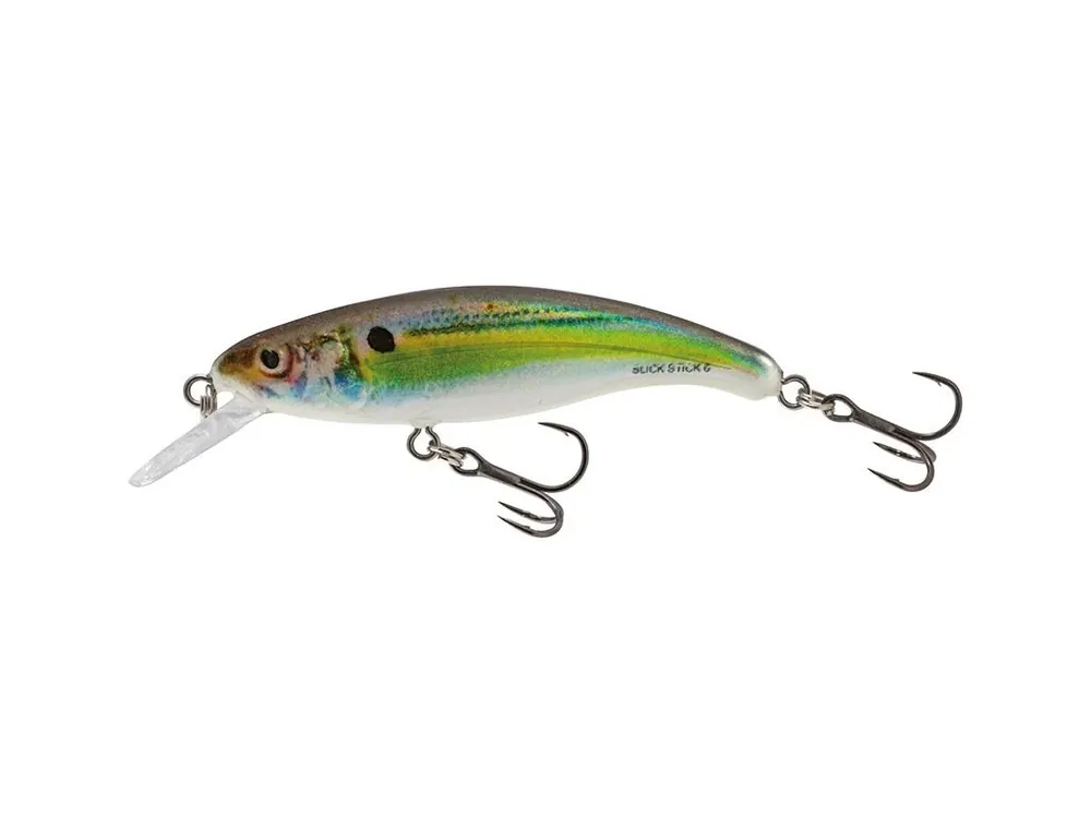Finální Výprodej Salmo Wobler Slick Stick Floating Real Holographic Shad 6 cm 4,5 g