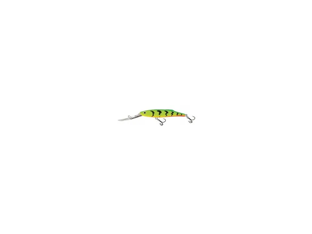 Sleva Salmo Wobler Freediver Super Deep Runner Green Tiger 9 cm 11 g
