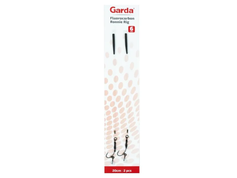 Garda Hotové Návazce Fluorocarbon Ronnie Rig 2 ks Omezená Nabídka