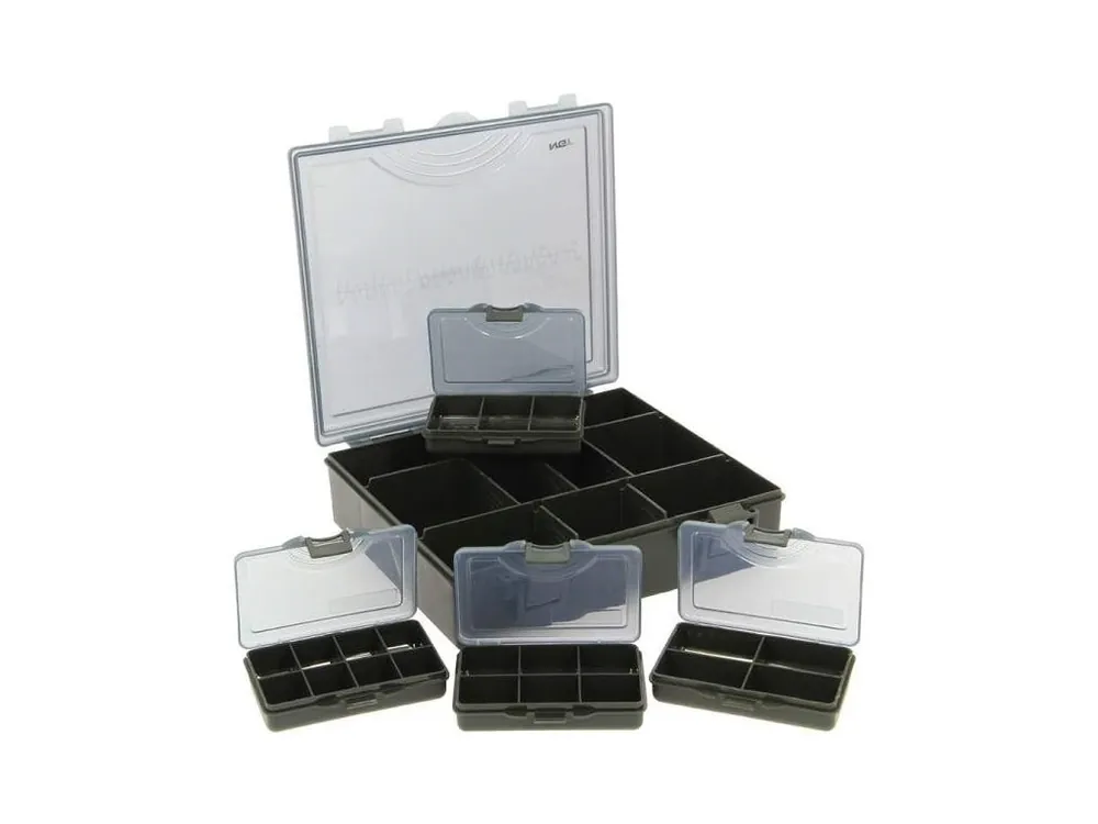 Autentický NGT Set Krabiček Tackle Box System 4+1