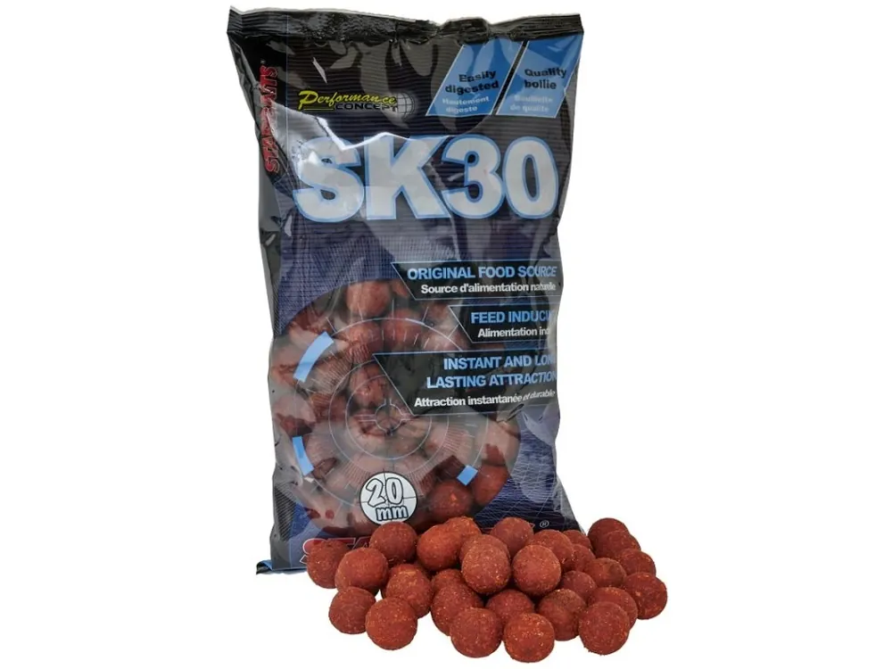 Nová Kolekce Starbaits Boilie SK30 800g