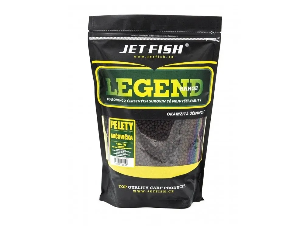 Vrácení Zdarma Jet Fish Pelety Legend Range 1 kg 4 mm