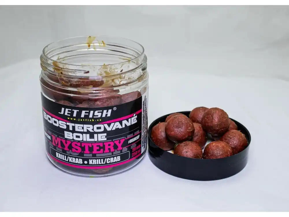 Finální Výprodej Jet Fish Boosterované Boilie Mystery 20 mm