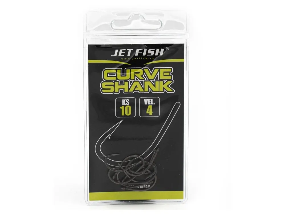 Nízká Cena Jet Fish Kaprové Háčky Curve Shank