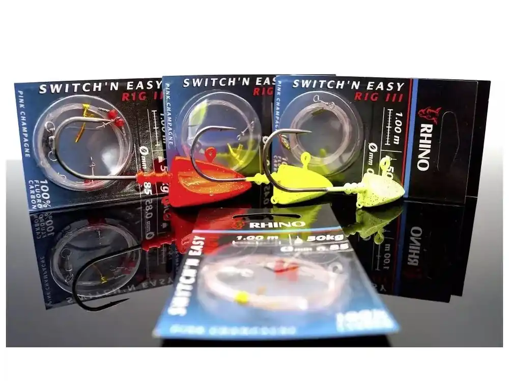 Rhino Jigová hlava Jig Force UV Red Ověřený