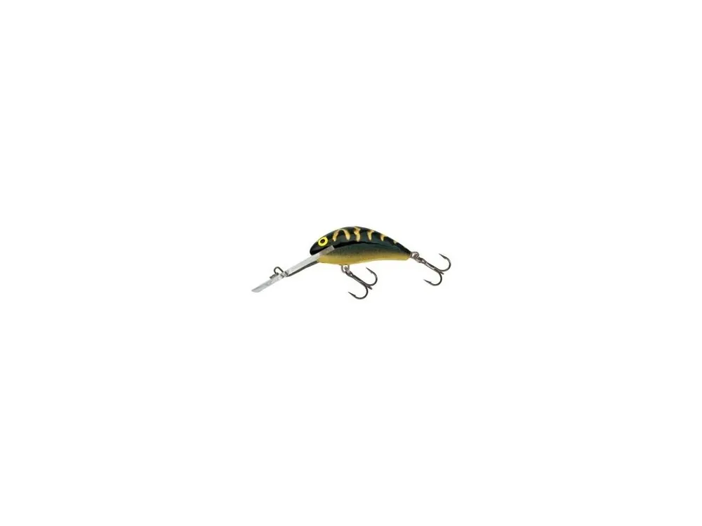 Levný Salmo Wobler Hornet Super Deep Runner Black Tiger 4 cm 3,8 g