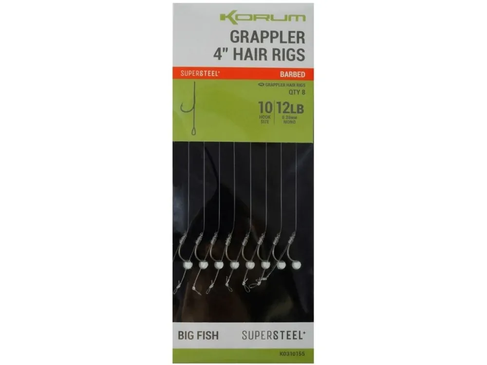 Korum Hotové Návazce Grappler Hair Rigs Cenový Hit