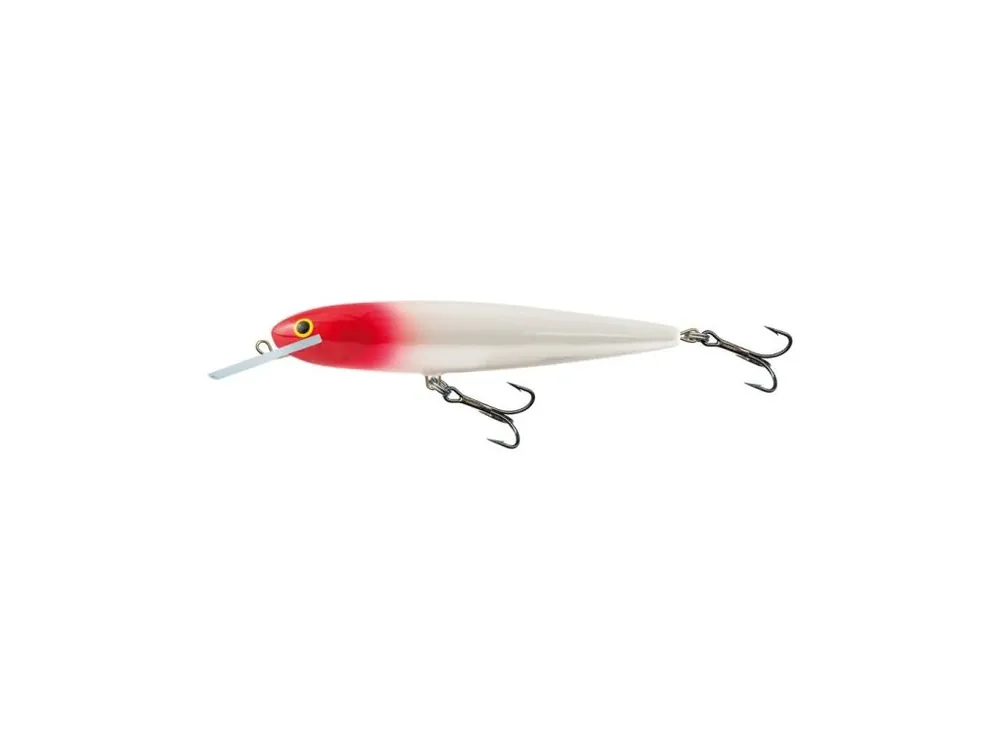 Časově Omezené Salmo Wobler White Fish Deep Runner Limited Edition Models Red Head 13 cm 18 g