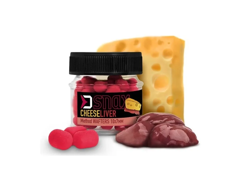 Přímo Od Výrobce Delphin Nástraha D SNAX WAFT 10x7/20g Sýr-Játra