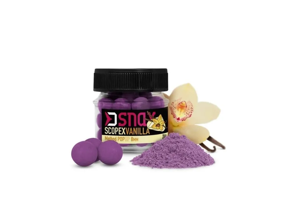 Levný Delphin Nástraha D SNAX POP 12mm/20g Scopex-Vanilka