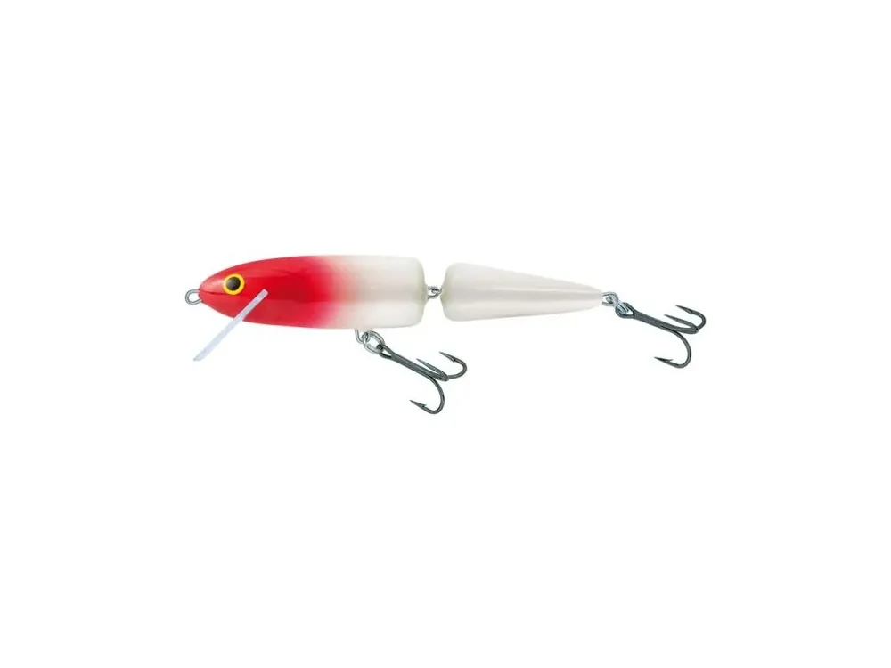 Poslední Šance Salmo Wobler White Fish Floating Limited Edition Models Red Head 13 cm 18 g