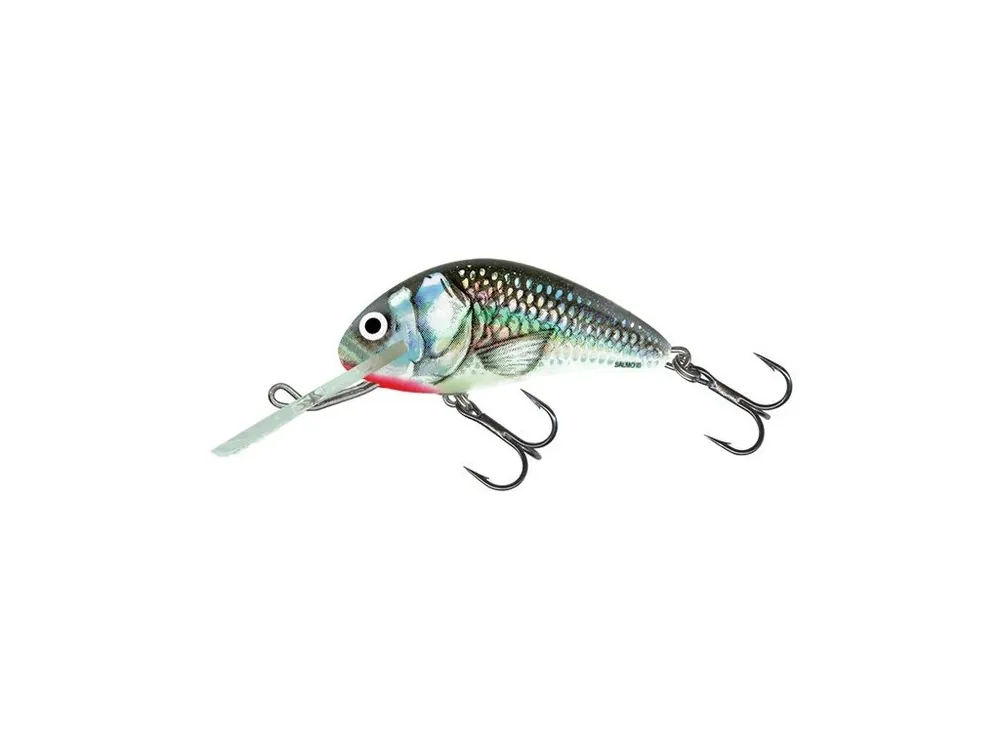 Značkový Salmo Wobler Hornet Floating Holographic Grey Shiner 5 cm 7 g