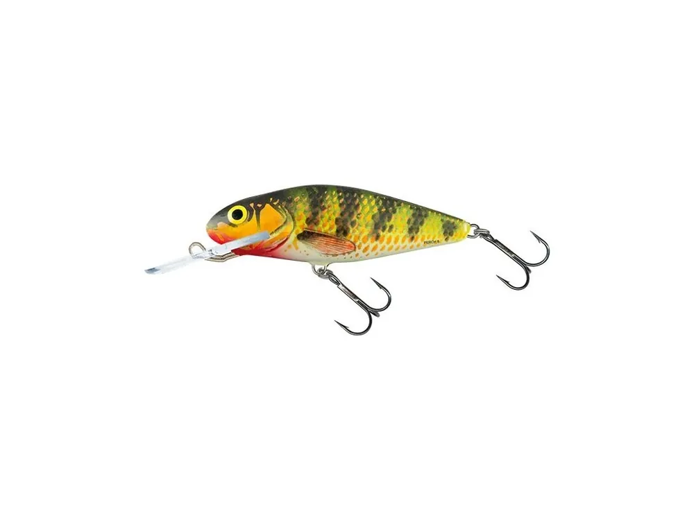 Salmo Wobler Perch Deep Runner Holographic Perch 8 cm 14 g Časově Omezené