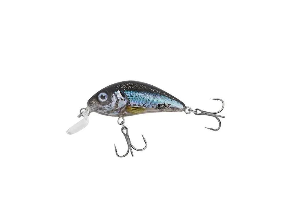 Salmo Wobler Rattlin Hornet Shallow Runner Clear Holo Smelt 4,5 cm 5,5 g Omezená Nabídka