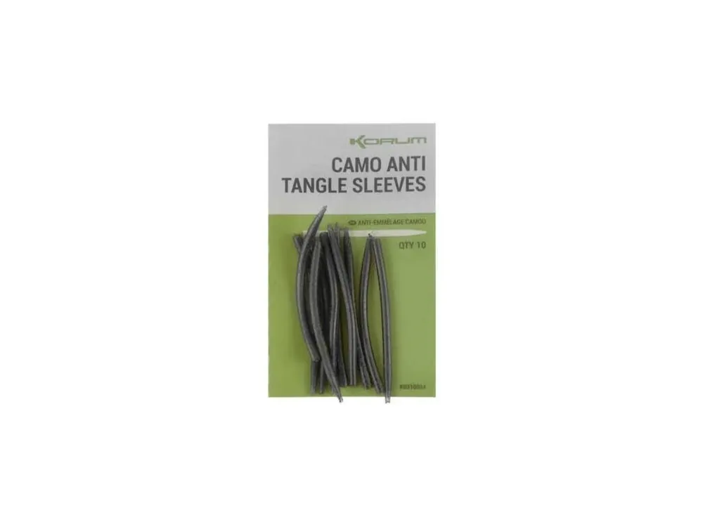 Poslední Šance Korum Převleky Camo Anti Tangle Sleeves 10 ks