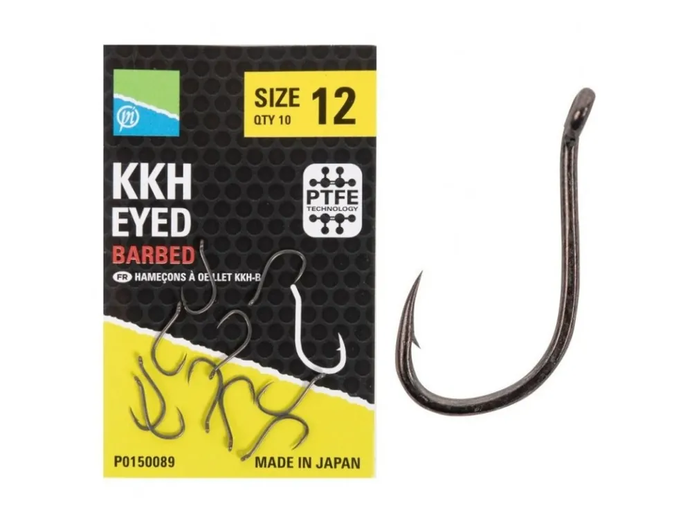 Zlevněný Preston KKH Hooks Barbed 10 kusů