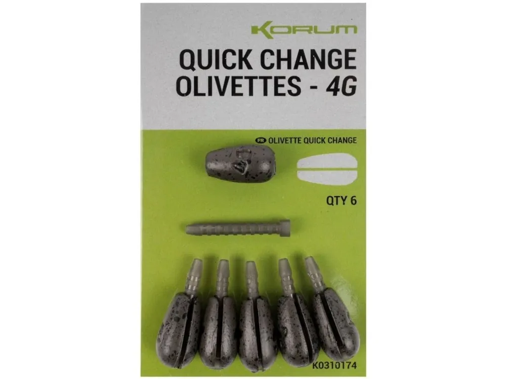 Korum Rychlovýměnná Zátěž Quick Change Olivettes Objednat Nyní