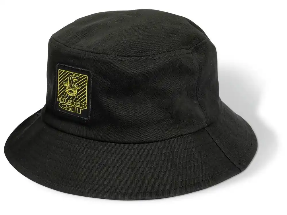 Značkový BLACK CAT CATFISH HUNTER FISHING HAT ČERNÁ