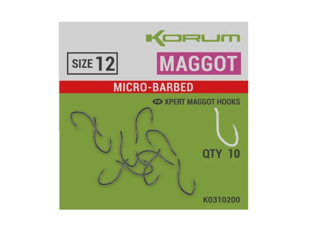 Sezónní Sleva Korum Háčky Xpert Maggot barbed