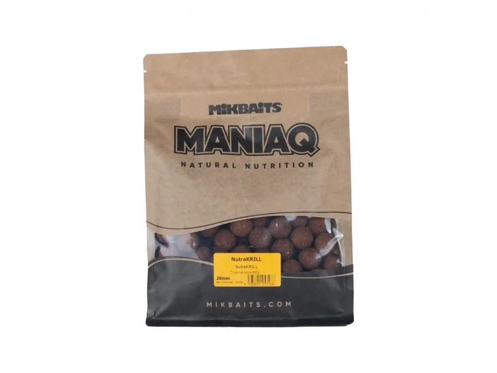 Oblíbený Mikbaits Boilie ManiaQ NutraKRILL 800g