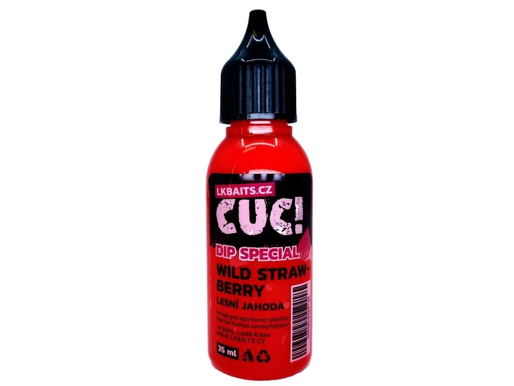 Oblíbený LK Baits CUC! Dip Speciál Lesní Jahoda 35ml