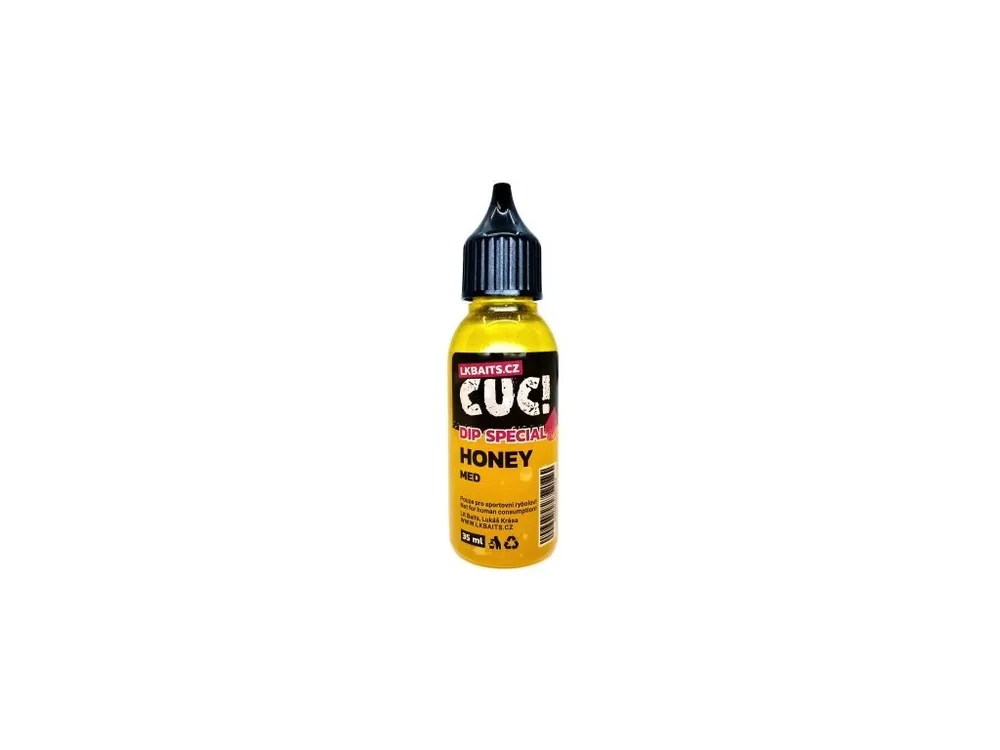 LK Baits CUC! Dip Speciál Med 35 ml Víkendová Akce