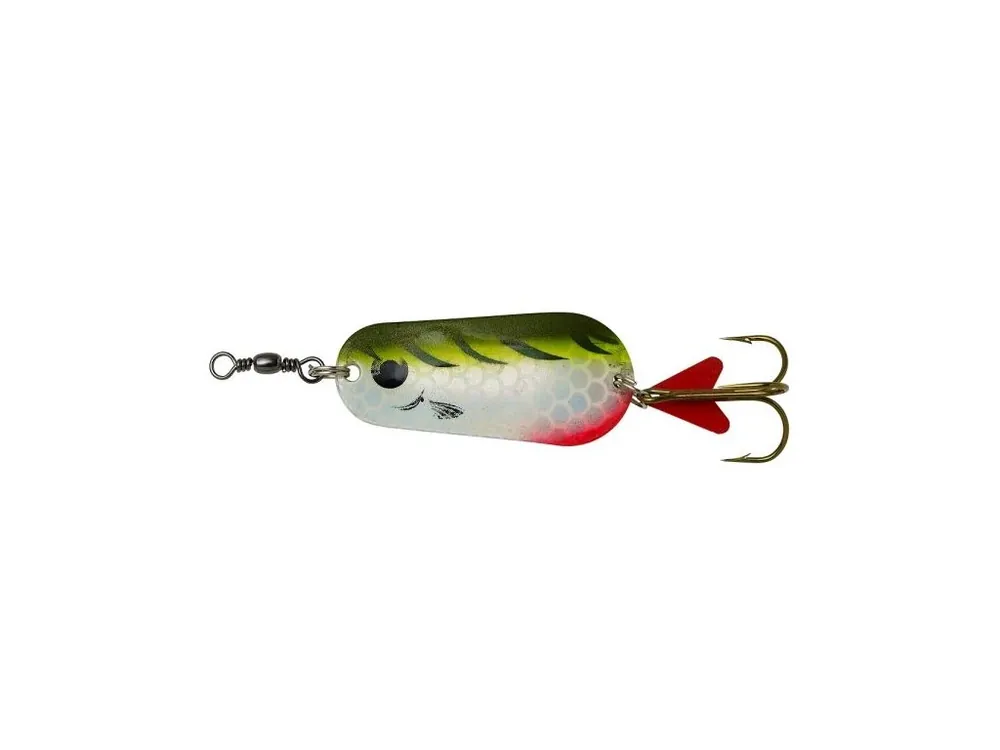 Finální Výprodej Dam Plandavka Effzett Standard Spoon UV Olive Chartreuse Tiger