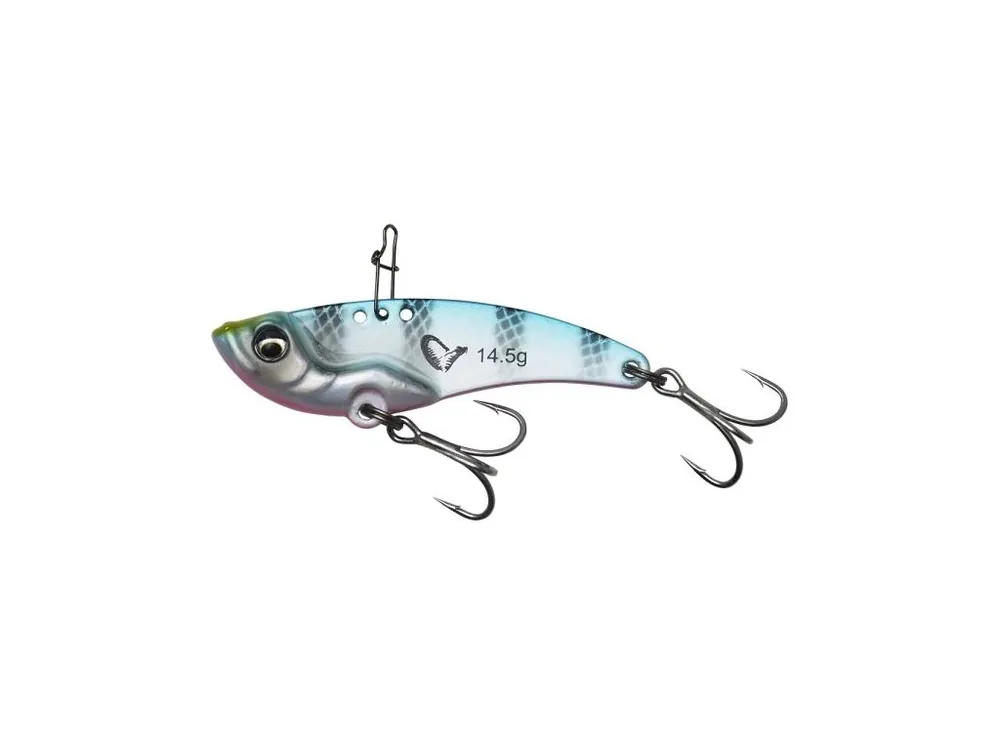 Savage Gear Wobler Vib Blade Blue Pink Stripes 5,5 cm 14,5 g Značkový