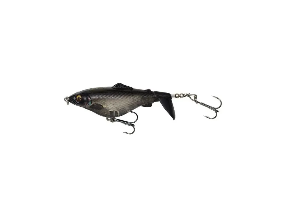 Savage Gear Wobler 3D Fat Smashtail Floating Black Ghost 8 cm 12 g Značkový