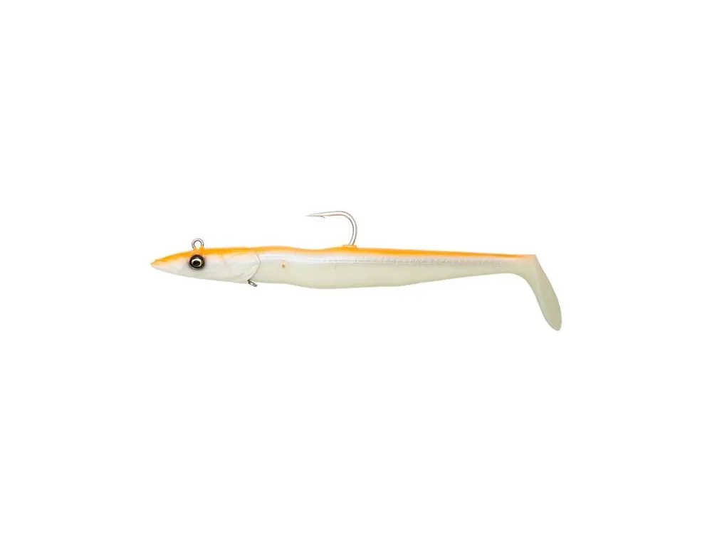 Vysoce Kvalitní Savage Gear Gumová Nástraha Sandeel V2 Orange Glow 21,5 cm 140 g 2+1