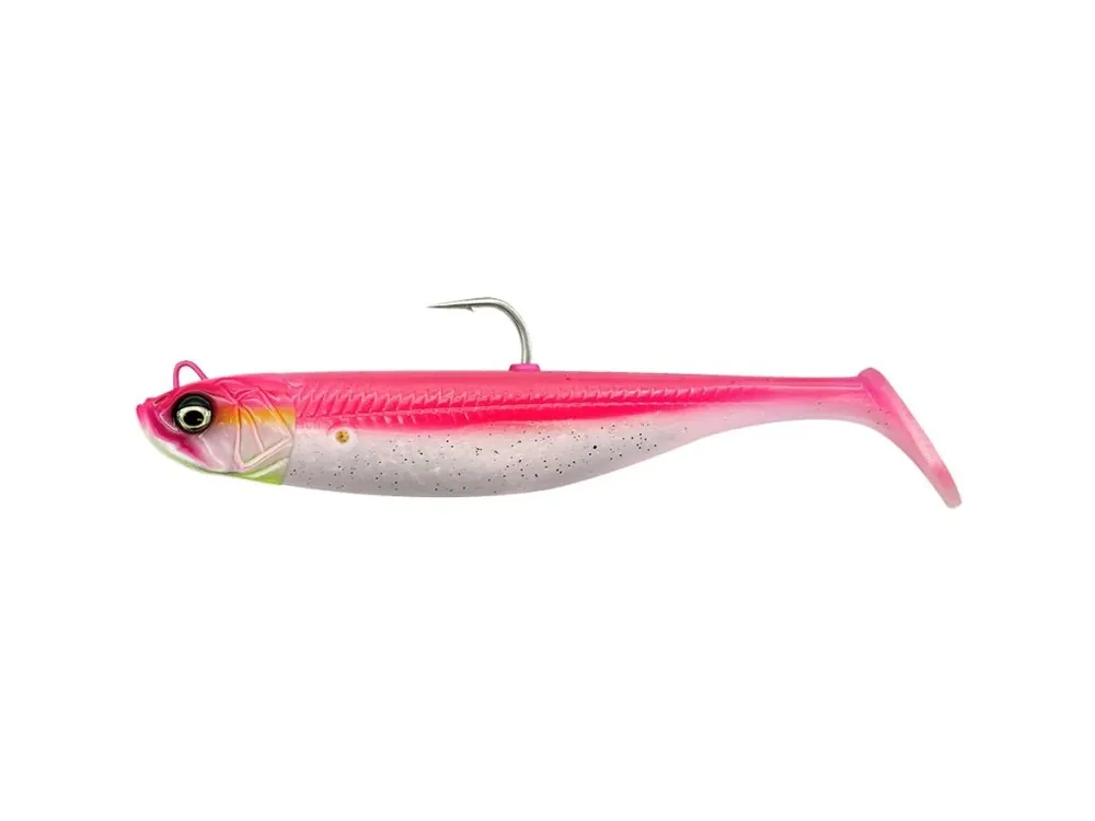 Savage Gear Gumová Nástraha Minnow Sinking Pink Pearl Silver 12,5 cm 35 g Víkendová Akce