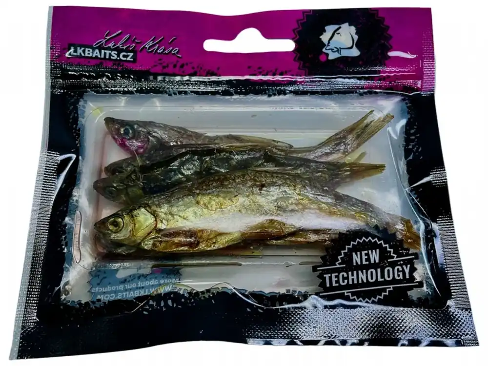 LK Baits Predator Dipovaná Rybička XL Akční Nabídka